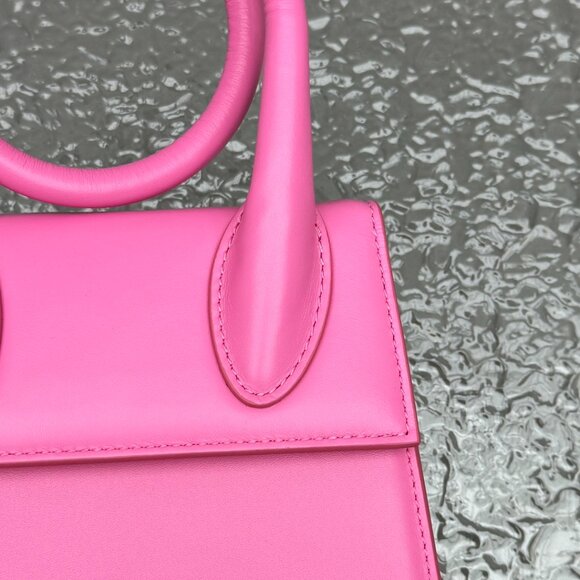 Jacquemus Pink Coiled handbag Le Chiquito Noeud - Picture 3 of 11